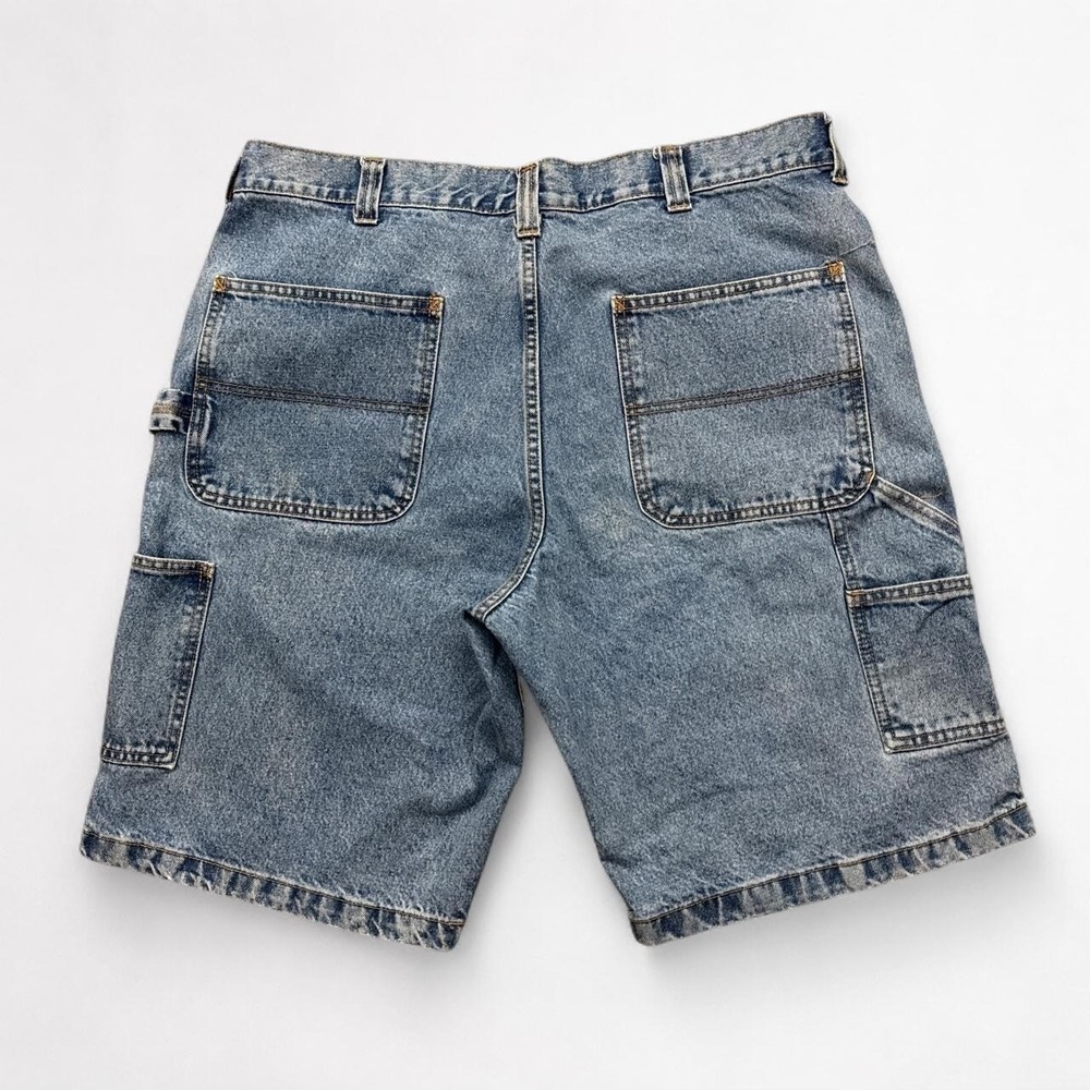 Vintage Y2K Route 66 Baggy Carpenter Skater Denim Jorts Shorts 38